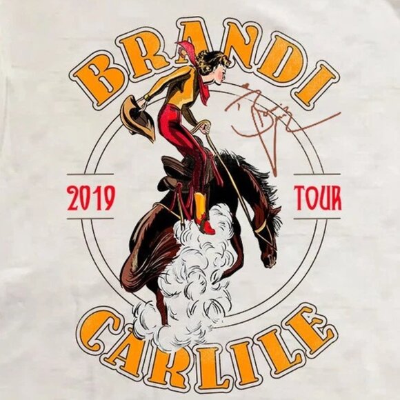 Brandi Carlile 2019 Tour With Signature T-Shirt - Picture 2 of 5